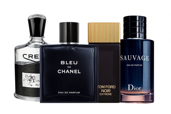 Compra 1, Ricevi 4: Creed Aventus, Bleu de Chanel, Dior Sauvage e Tom Ford Noir Extreme + 2 Brindes Esclusivi – Black Friday Edition