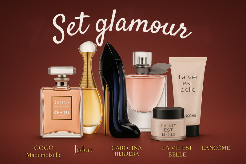 Acquista 1, ricevi 6 - Set di profumi Glamour Imported + regalo esclusivo